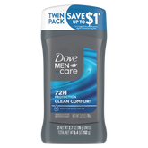 Dove Men+Care Clean Comfort Antiperspirant Stick 152g